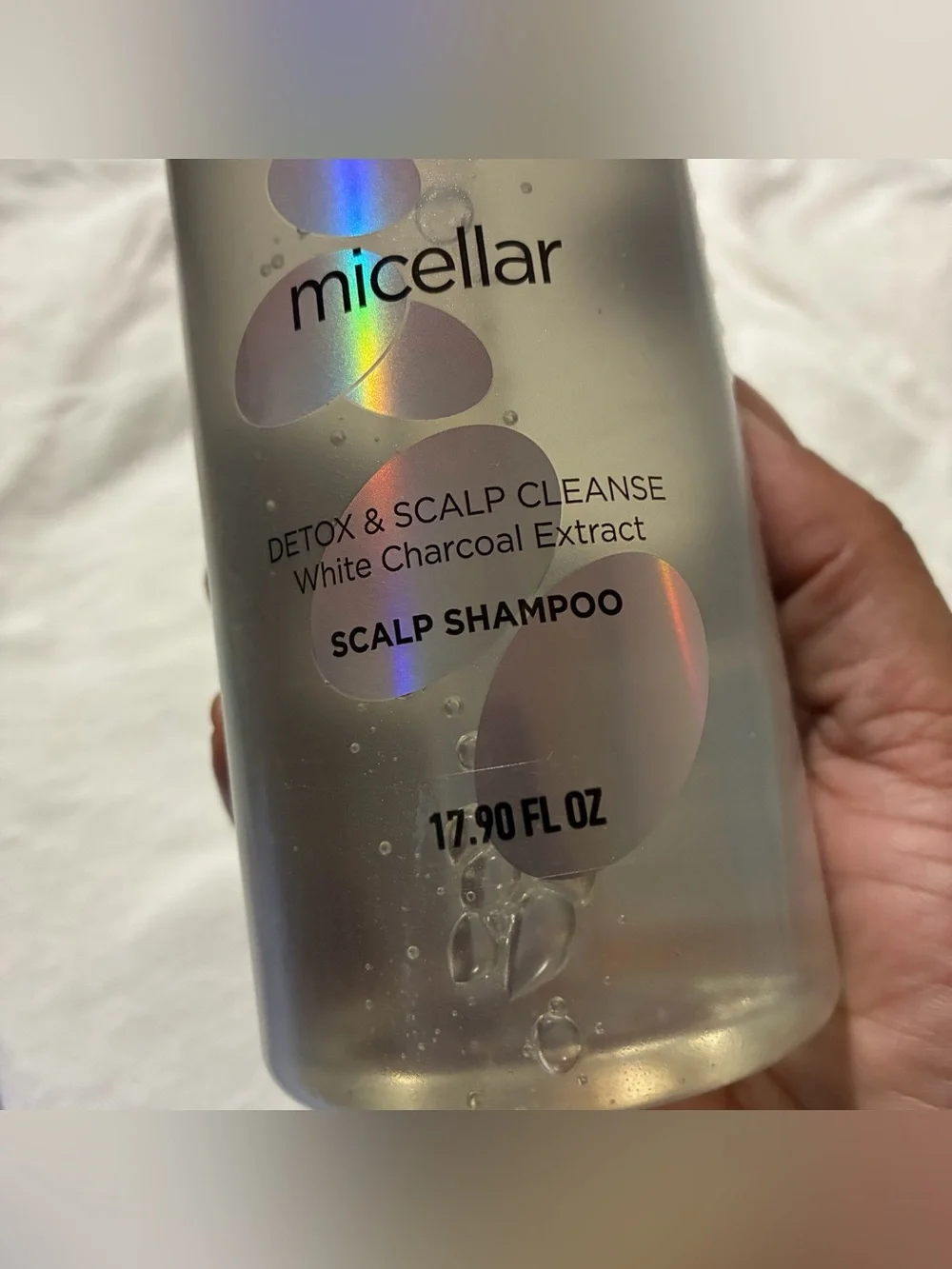 Pantene • Micellar Detox & Scalp Cleanse Shampoo  • White Charcoal (Thailand)